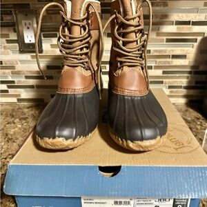JBU/Snow/ Winter - Québec Brown whiskey  Boots - Size 9